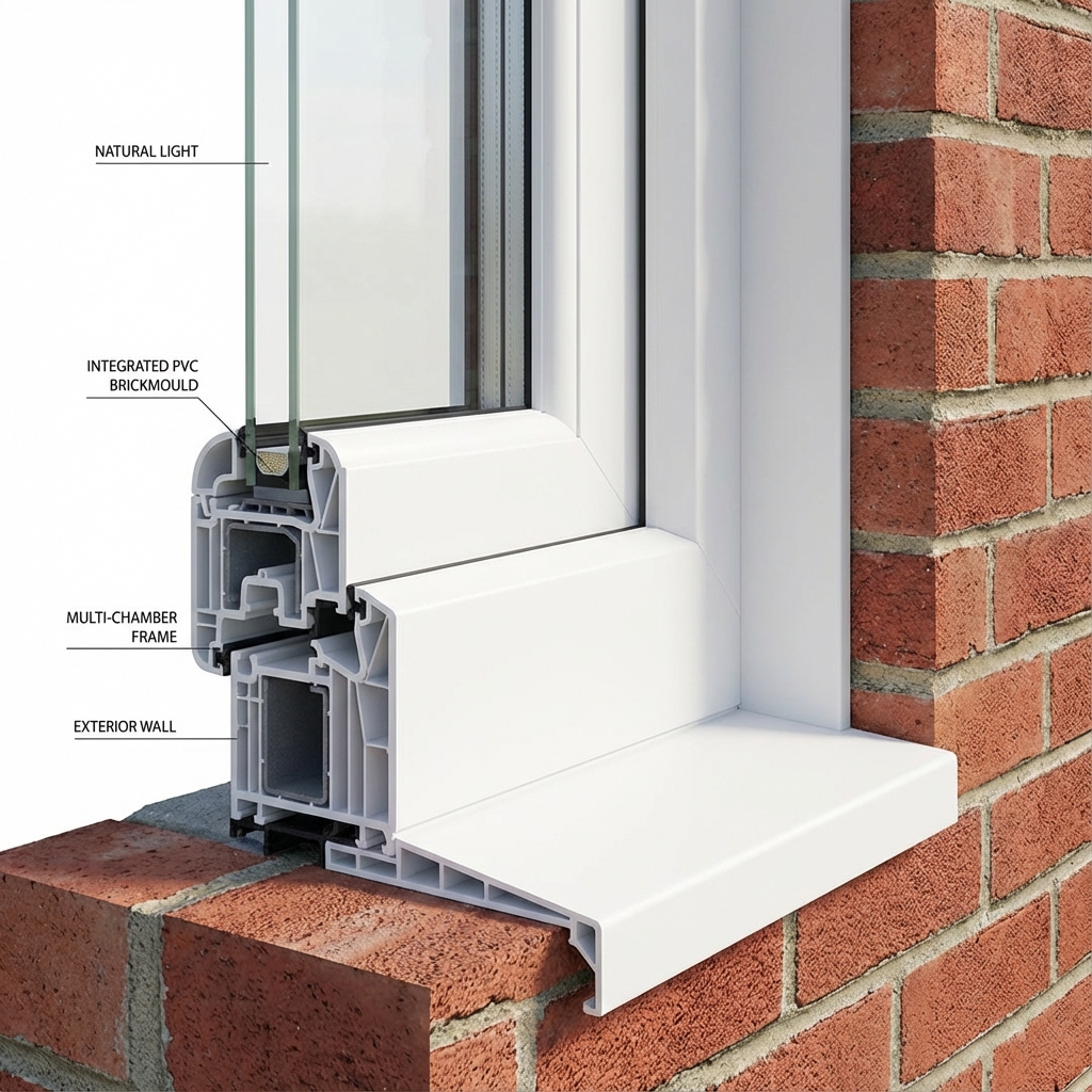 PVC Brickmould Detail