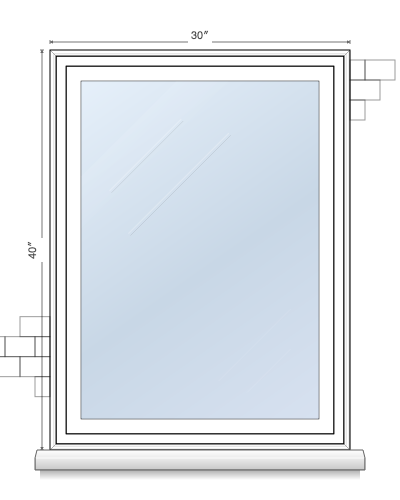 single picture-fixed window topology diagram, showing all fixed